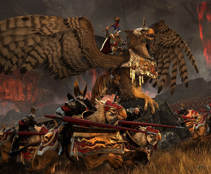 《战锤:全面战争》中的狮鹫 图片来源:网络