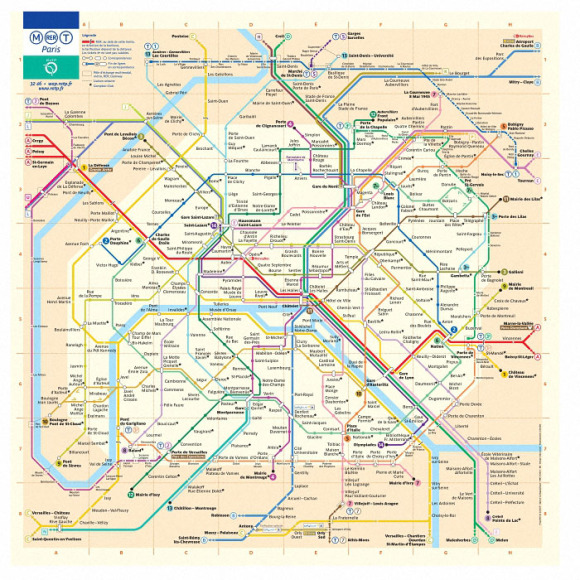 世界上最复杂的15张地铁线路图