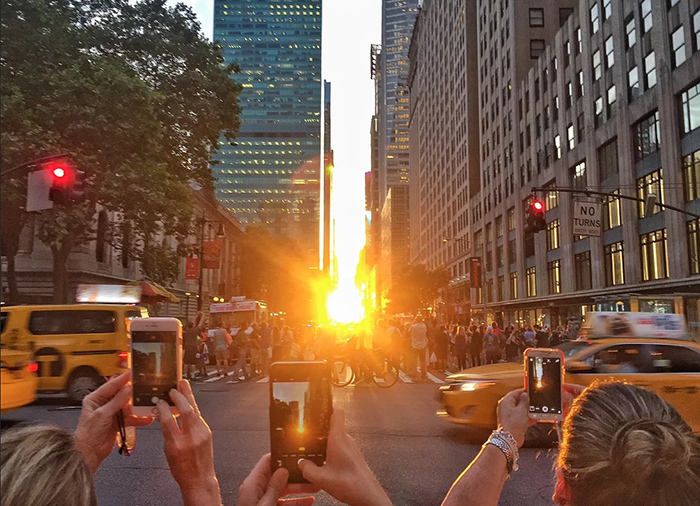 【图集】纽约都市奇观:曼哈顿悬日