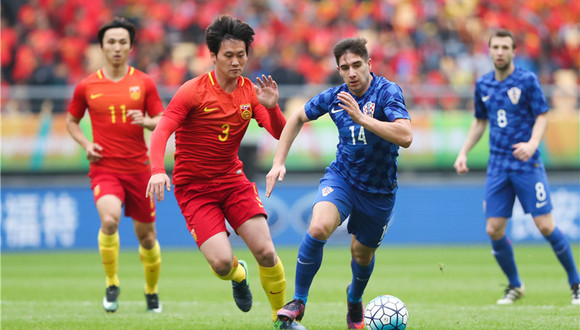 终结553分钟最长进球荒 国足点球大战击败克罗