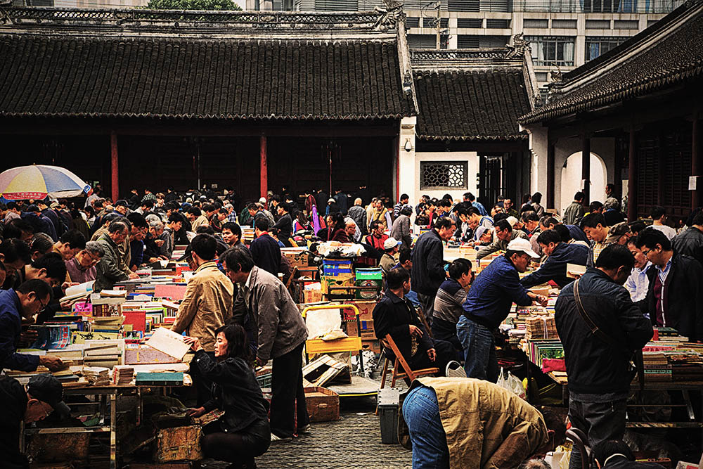 【影像】文庙旧书市场:一块钱的回忆