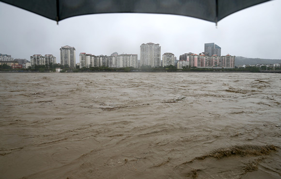 【图集】四川多地连遭暴雨袭击 绵阳发生1949年以来最