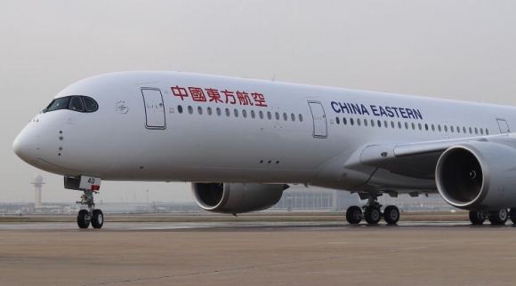 快看|东航首架空客a350飞抵上海,全部20架预计2022年交付完毕