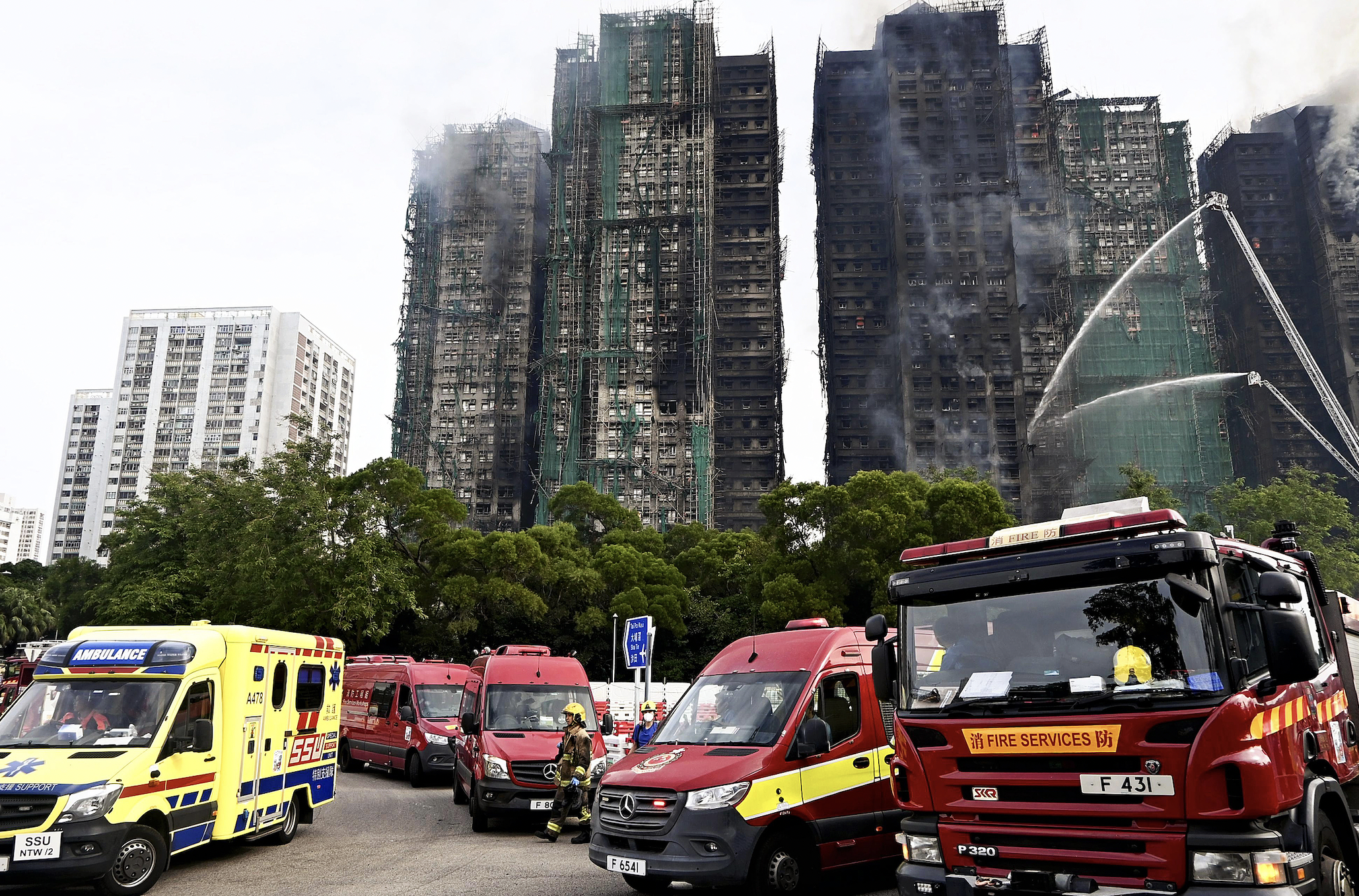 香港大埔火灾已全部受控，火灾已致55死76伤