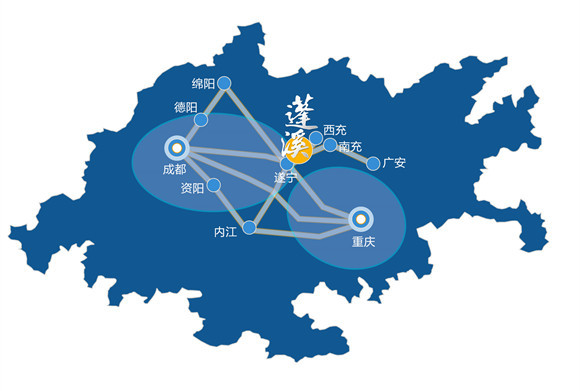 川渝之心突然发力 遂宁蓬溪迎来土地集中供应