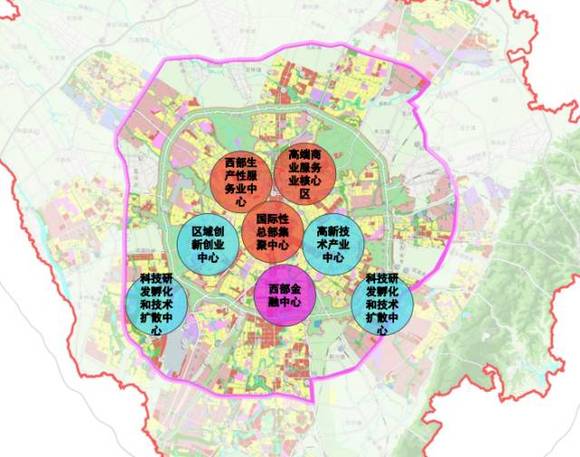 规划人口密度_成都 中优 规划优化方案出炉 ,该区域规划人口1155万人(2)