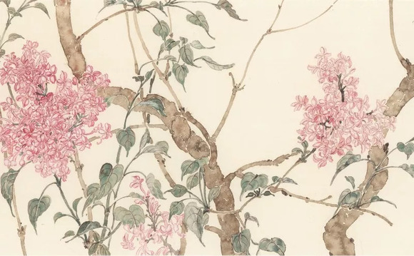 花香清韵:高强写生没骨画系列品鉴