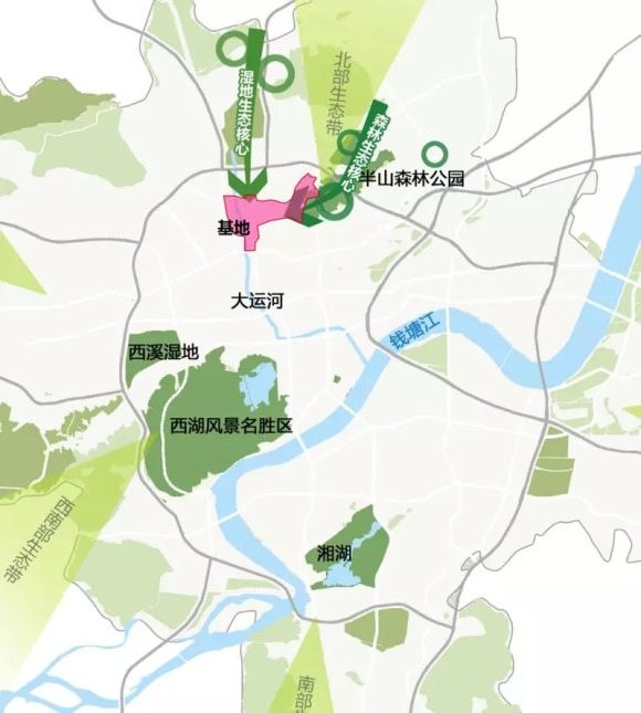 杭州大运河新城核心区城市设计(草案)正在公示