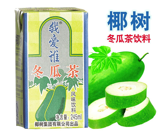 椰树牌冬瓜茶.图片来源:椰树