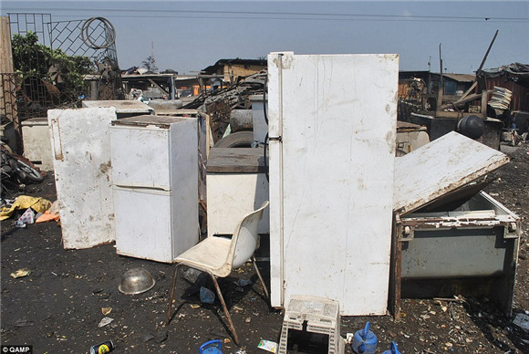 非洲正在变成世界上最大的电子垃圾场