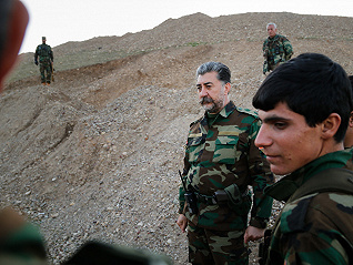 与ISIS作战的库尔德领袖