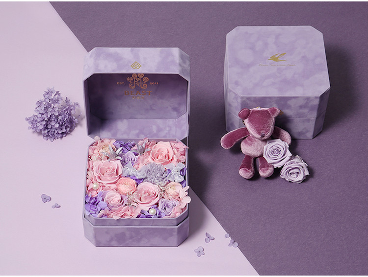 野兽派 "心中的歌"永生花盒 680元