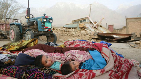 【图集】新疆塔什库尔干地震1.2万人受灾 千余土坯房倒塌