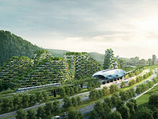 “垂直森林”密集登陆中国 城市绿色生态“上天”了