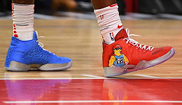 NBA取消球鞋颜色限制 鼓励球员个性化表达
