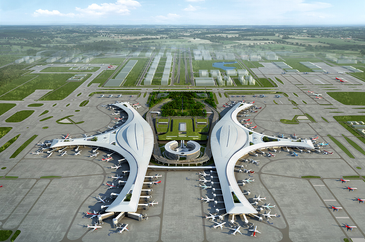 世界上最大的机场，却不是最繁忙的机场，面积超过一个国家_跑道