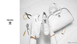 Prada与Adidas联名款Superstar正式发布…