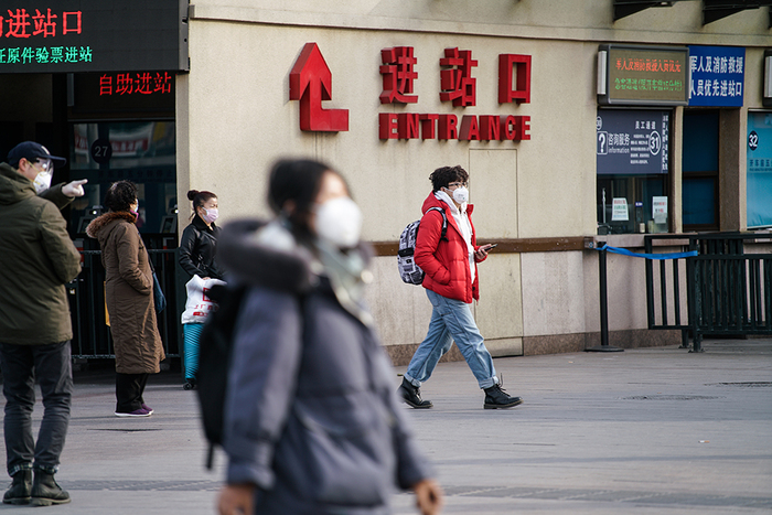 图集丨疫情之下,返城潮中的北京站