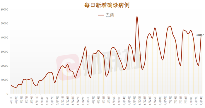 巴西确诊病例图片