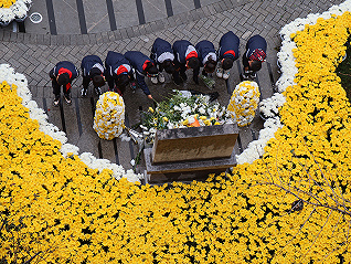 【图集】国家公祭日，南京多地举行悼念活动