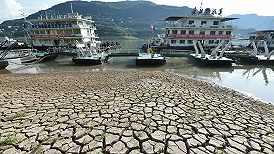【观察】长江流域大旱背后：7月以来降水偏少4成，河湖调蓄功能变弱