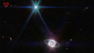 韦伯望远镜拍下30多年来最清晰的海王星照片，尘埃环纤毫毕现