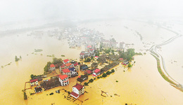 【圖集】南方部分地區(qū)發(fā)生暴雨洪水，江西強(qiáng)降雨已造成超50萬(wàn)人受災(zāi)