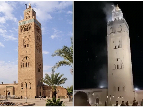 摩洛哥地震致世界文化遺產馬拉喀什老城區受損嚴重