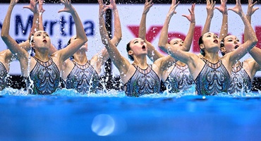 “最美项目”亚运压轴，中国队领衔艺术体操、花样游泳竞争
