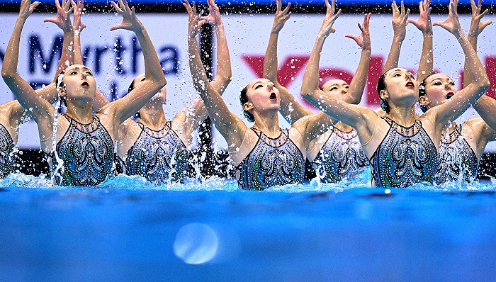 “最美项目”亚运压轴，中国队领衔艺术体操、花样游泳竞争