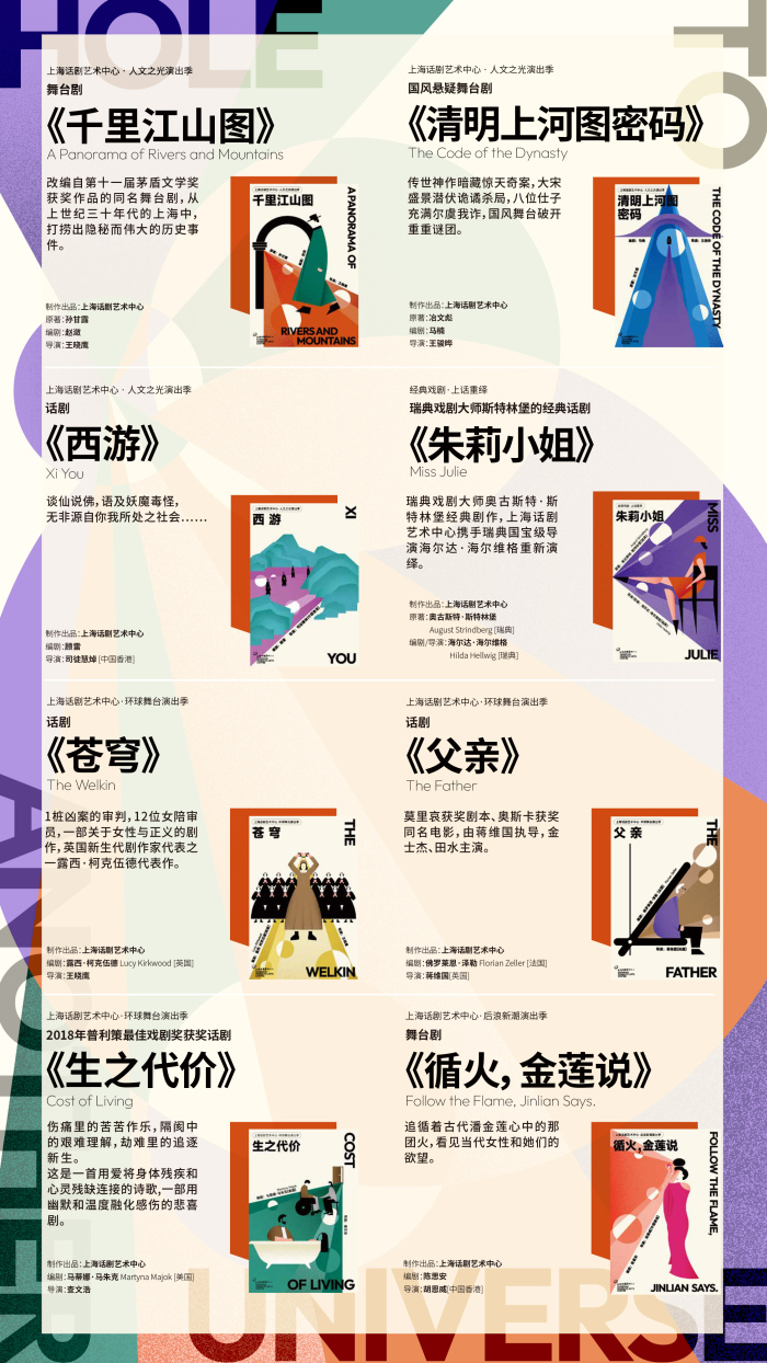 片单｜2024演出季看什么？上海话剧艺术中心发布新剧片单