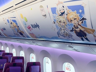 吉祥航空與米哈游聯合發布《原神》主題彩繪，川航拓展“熊貓之路”舉辦冬航季推介會 ｜ 航空旅訊