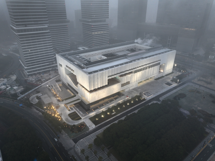 上海博物馆新馆选址图片