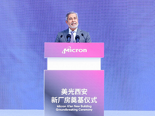美光西安新厂奠基开工，CEO称对华投资已超110亿元
