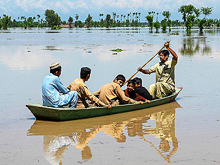 逃离家园，支起帐篷：巴基斯坦暴雨已致近百人死亡