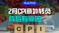 2月CPI意外转负，背后有原因｜商业微史记