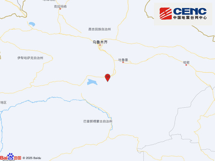 新疆吐鲁番市托克逊县发生3.0级地震，震源深度21千米