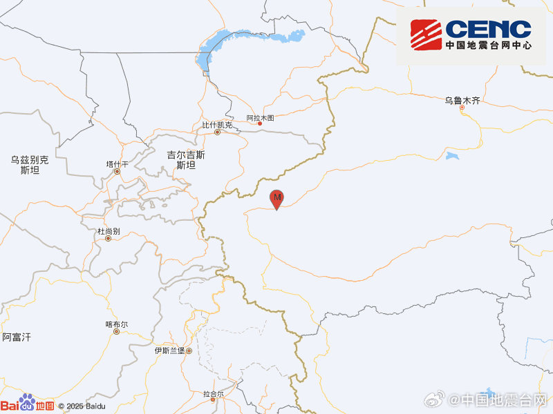 新疆喀什地区伽师县发生3.0级地震，震源深度10千米