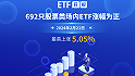 ETF日報 | 2024年2月21日滬指收漲0.97%，692只股票類ETF上漲、最高上漲5.05%