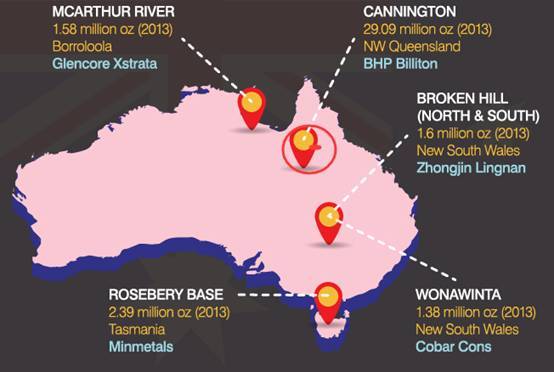 世界上最大的银矿——澳大利亚坎宁顿银矿 世界上最大的银矿是
