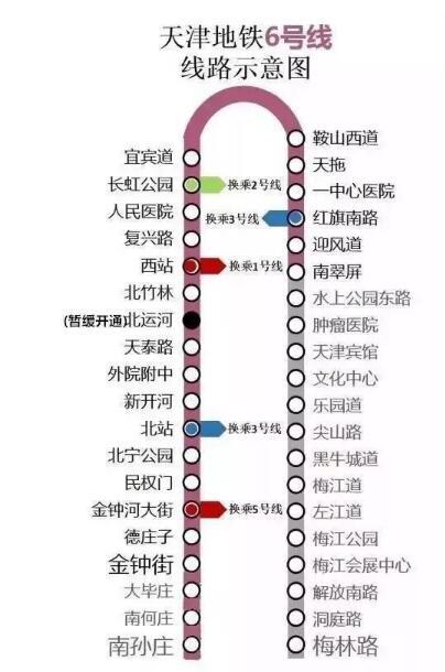 地鐵6號線延長線站點公示 可與8號線換乘