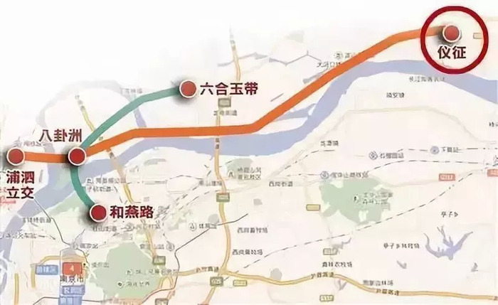 八卦洲浦仪公路二期图片