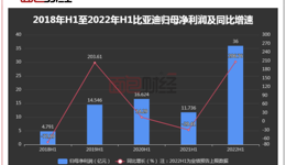 比亚迪：中报利润或增两倍，销量力压特斯拉问鼎全球一哥