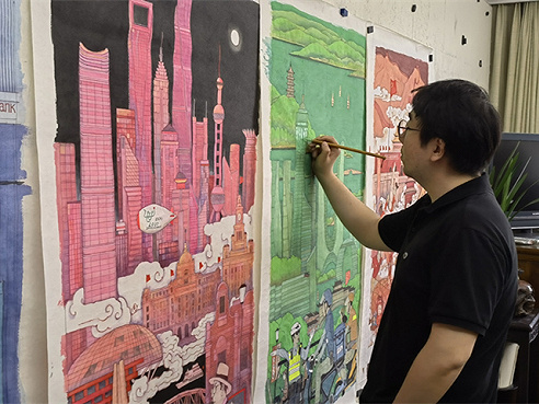 城長記｜用色彩定義城市精神，這位80后畫家是如何做到的