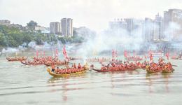 第二十三届中国·安康汉江龙舟节主题活动在陕西省安康市启幕