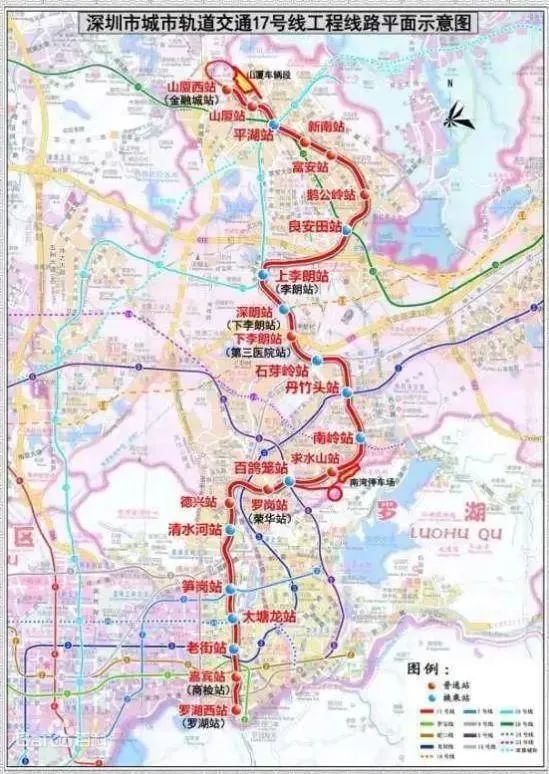 深圳机场11号线线路图图片