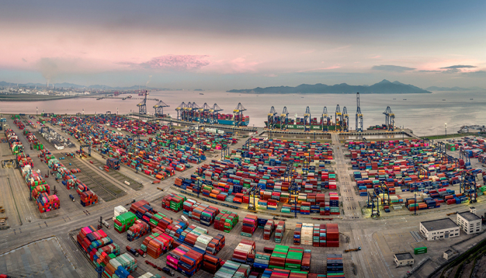 2023年宁波舟山港完成货物吞吐量13.24亿吨
