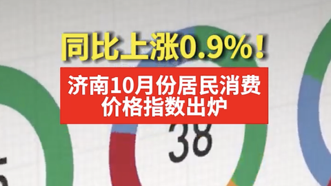 济南10月份居民消费价格指数出炉