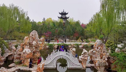 河北磁縣：“五一”玩轉(zhuǎn)磁州水墨園