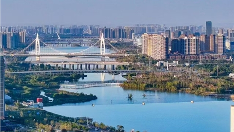 大國(guó)水岸波瀾壯闊處，耀啟西安“國(guó)際濱水生活”